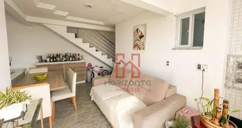 Apartamento duplex com 3 dormitórios à venda, 91 m² por r$ 990.000 - ingleses do rio vermelho - florianópolis/sc