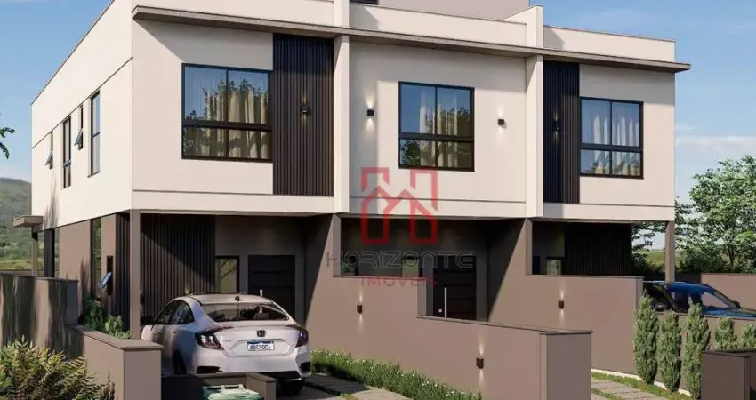 Casa com 3 dormitórios à venda, 115 m² por r$ 1.045.200 - vargem do bom jesus - florianópolis/sc