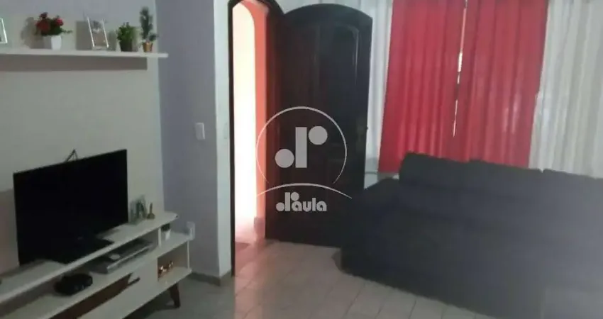 Sobrado à venda, Vila Linda, Santo André/SP: 3 quartos, 1 suíte, 1 sala, 2 banheiros, 2 vagas de garagem, 157m². Imperdível!