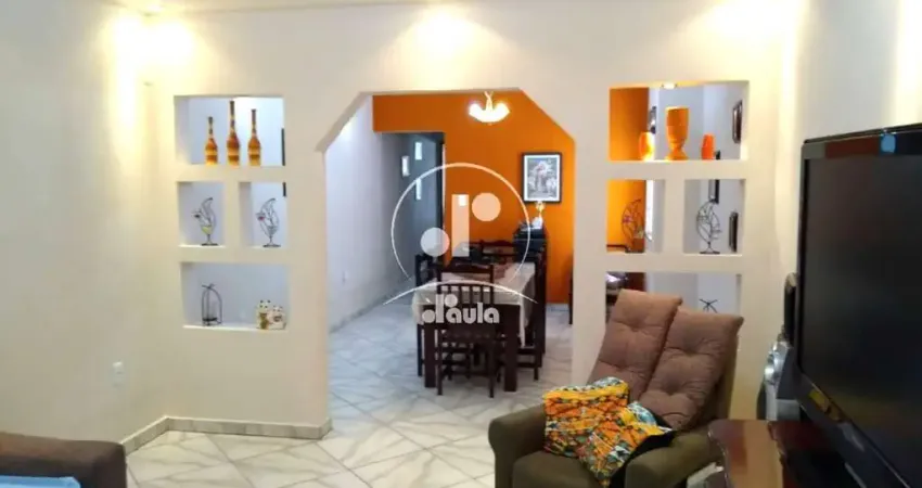 Sobrado à venda em Santo André-SP: 3 quartos, 1 suíte, 2 salas, 3 banheiros, 2 vagas de garagem, 181m² no Jardim Las Vegas.