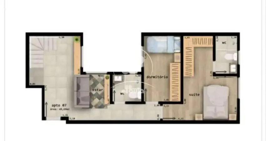 Cobertura à venda, Vila Curuçá em Santo André/SP - Ref. 13749