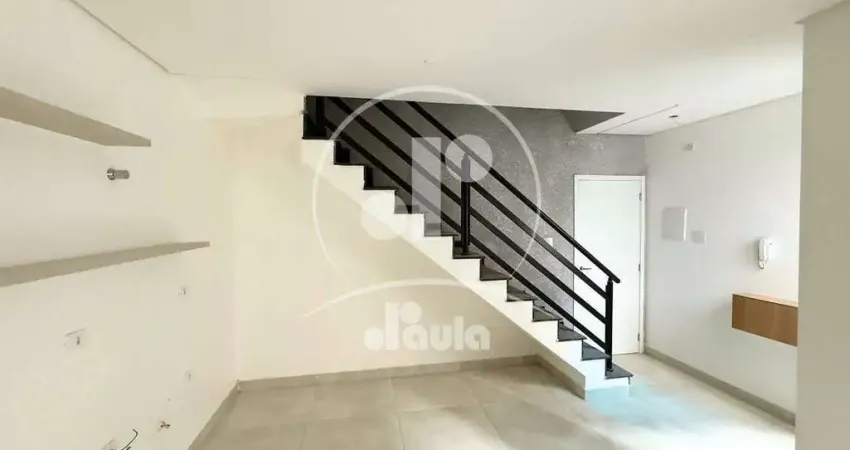 Cobertura à venda, 2 quartos 1 suíte vila bastos em santo andré/sp