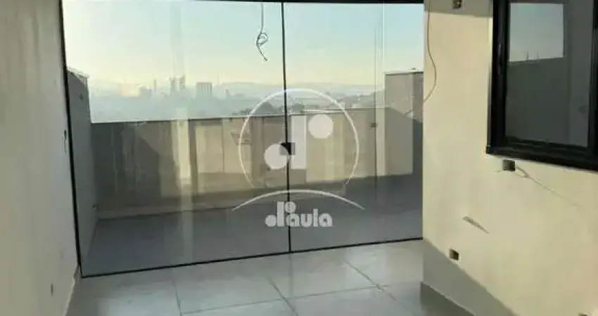 Cobertura com dois dormitórios sendo um com suíte, sala, cozinha,área de serviço, elevador, todo em porcelanato, teto rebaixado.