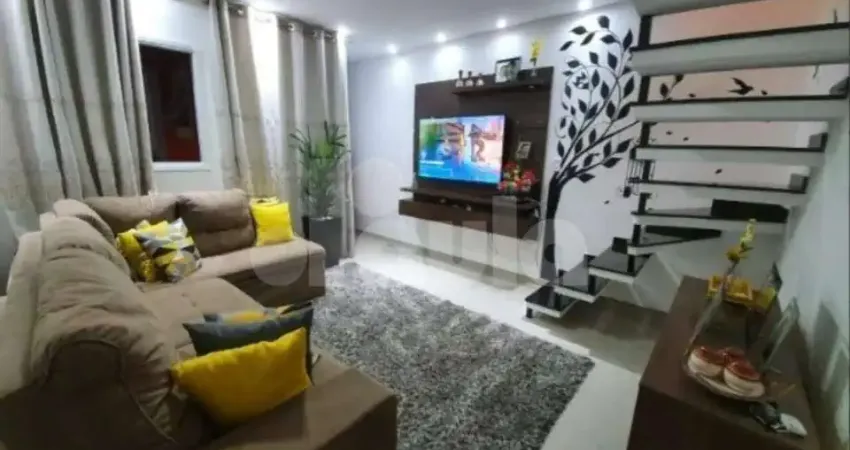 Imperdível cobertura à venda em Santo André-SP, Jardim Guarará: 2 quartos, 1 suíte, 2 salas, 2 banheiros, 1 vaga, 96m².