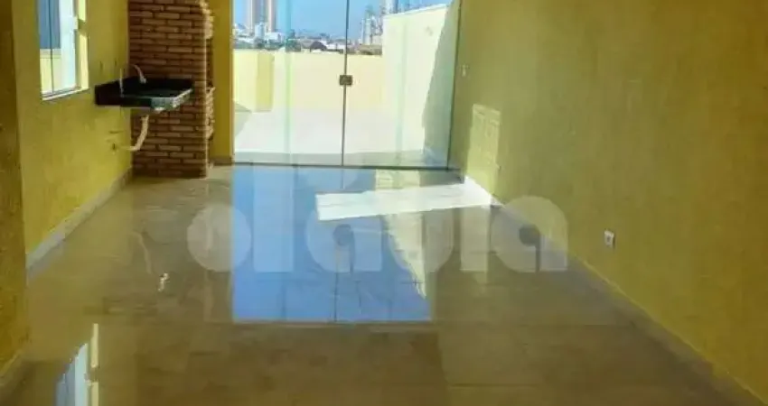 Cobertura de 186m² à venda em Santo André-SP, bairro Campestre: 3 quartos, 1 suíte, 2 vagas. Confira já!