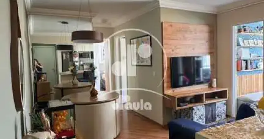 Apartamento à venda, 2 quartos 1 suíte vila valparaíso em santo andré/sp