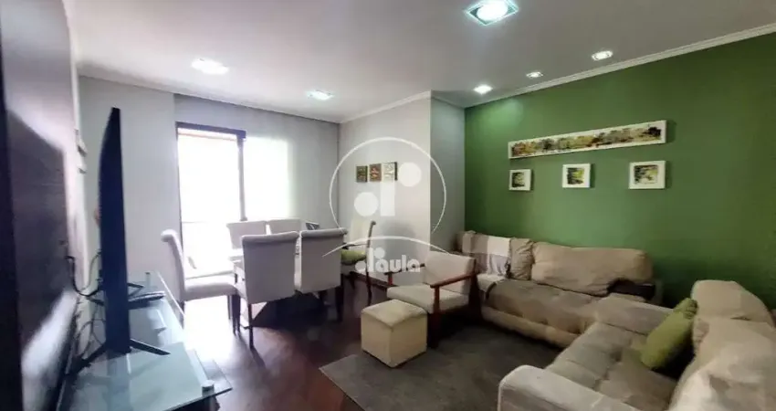 Apartamento à venda, 3 quartos 1 suíte vila assunção em santo andré/sp