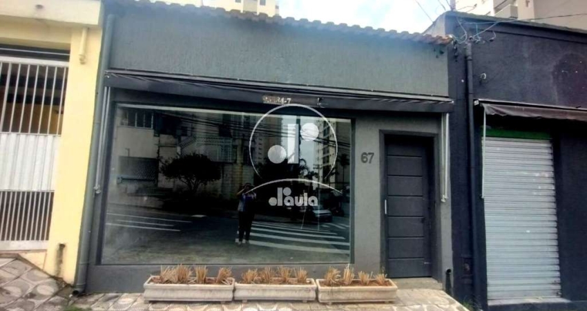 Salão Comercial para aluguel, Jardim Bela Vista em Santo André/SP - Ref. 30965