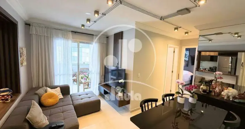 Apartamento à venda, 2 quartos 1 suíte vila valparaíso em santo andré/sp