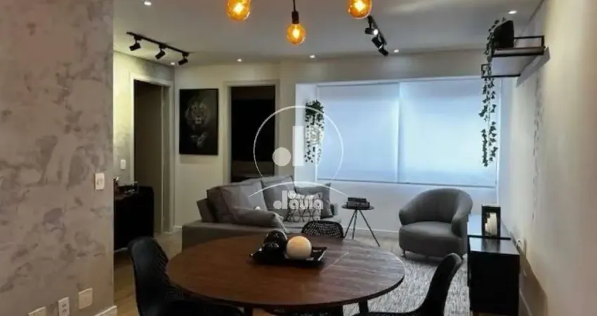 Apartamento à venda na Vila Assunção, Santo André-SP: 1 quarto, 1 suíte, 1 sala, 2 banheiros, 1 vaga, 58m². Venha conferir!