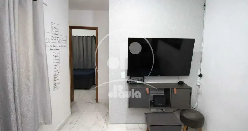 Apartamento vila curuça com dois dormitórios, sala dois ambientes, vaga de garagem e fino acabamento