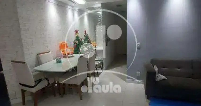 Apartamento à venda, 2 quartos vila alzira em santo andré/sp