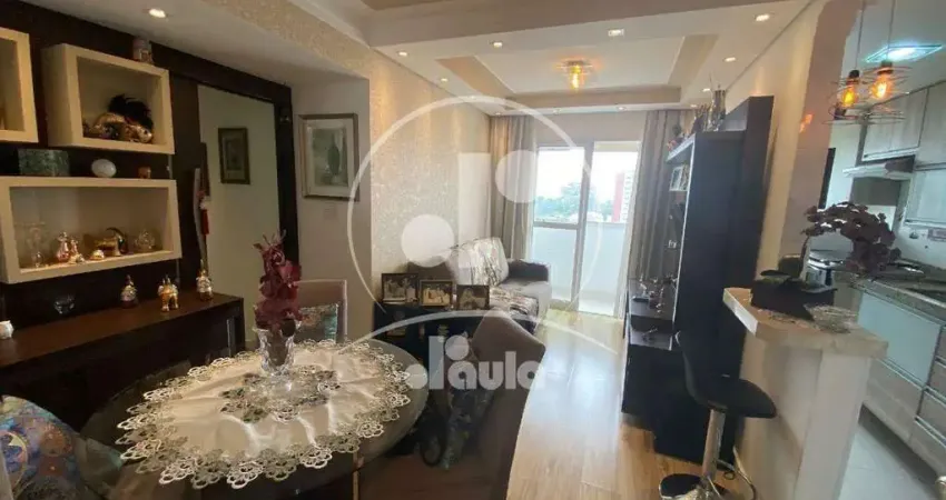 Apartamento à venda, 2 quartos 1 suíte vila guiomar em santo andré/sp