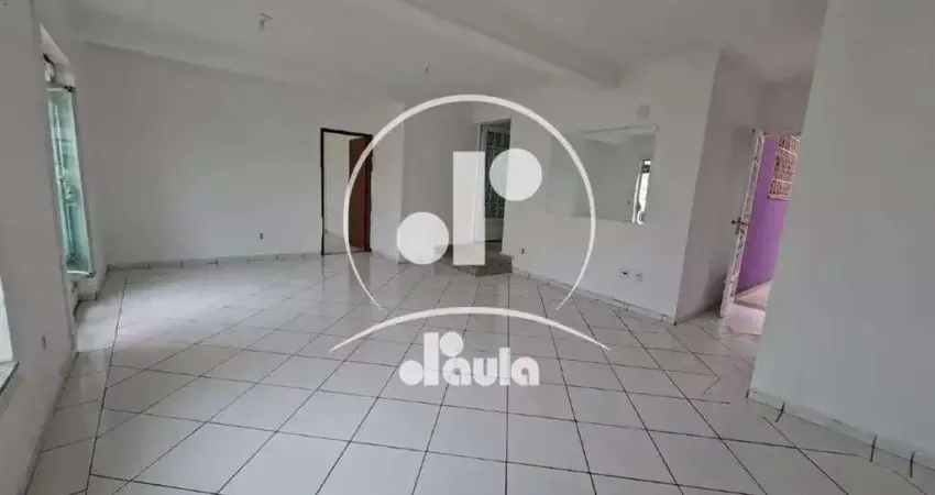 Casa para aluguel, 3 quartos 1 suíte jardim bela vista em santo andré/sp