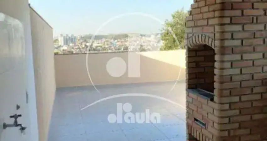 Cobertura para aluguel, 2 quartos 1 suíte vila junqueira em santo andré/sp
