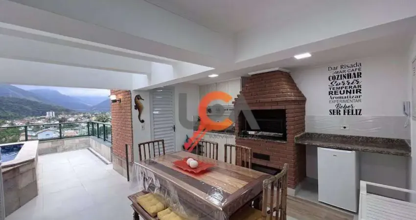 Cobertura com 4 dormitórios à venda, 226 m² por R$ 1.590.000,00 - Martim de Sá - Caraguatatuba/SP