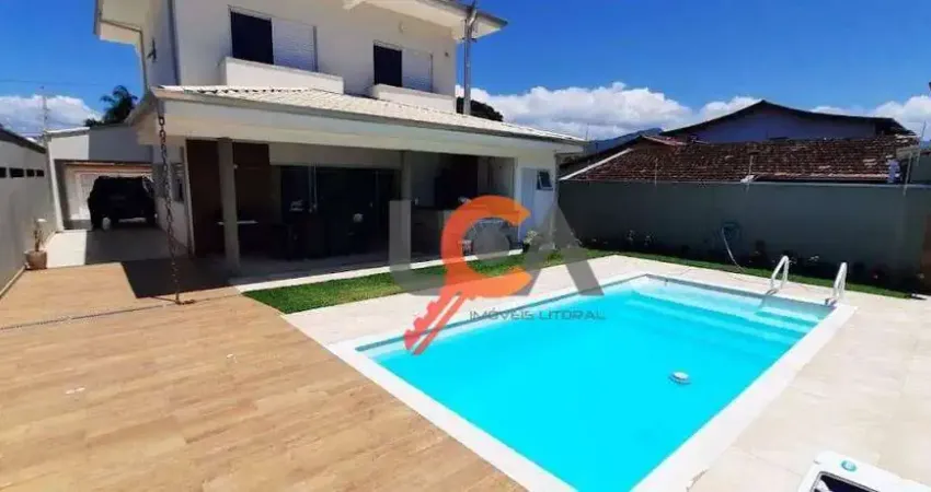 Casa com 4 dormitórios à venda, 360 m² por R$ 1.700.000,00 - Jardim Britânia - Caraguatatuba/SP