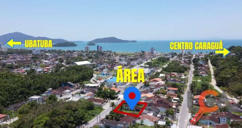 Área à venda, 810 m² por R$ 800.000 - Massaguaçu - Caraguatatuba/SP