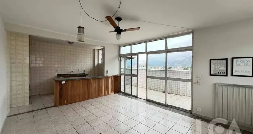 Cobertura com 4 dormitórios para alugar, 108 m² por r$ 4.000,00/mês - centro - caraguatatuba/sp