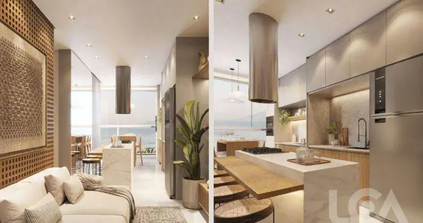 Apartamento com 2 dormitórios à venda, 72 m² por r$ 381.888,00 - jardim arua - caraguatatuba/sp