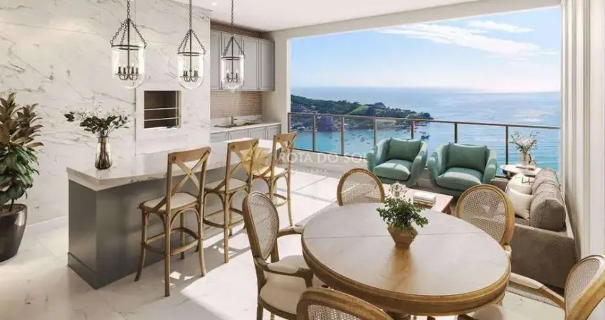 Apartamento no residencial la rocca dallo 04 suítes no centro de itapema sc