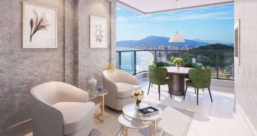 Residencial la rocca apartamento 4 suítes e 3 vagas no centro de itapema sc