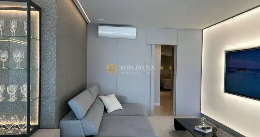 Volo prime apartamento mobiliado com 3 suítes e 3 vagas na meia praia