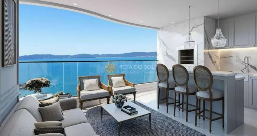 Ristretto dallo apartamento 4 suítes e 3 vagas no canto da praia itapema/sc