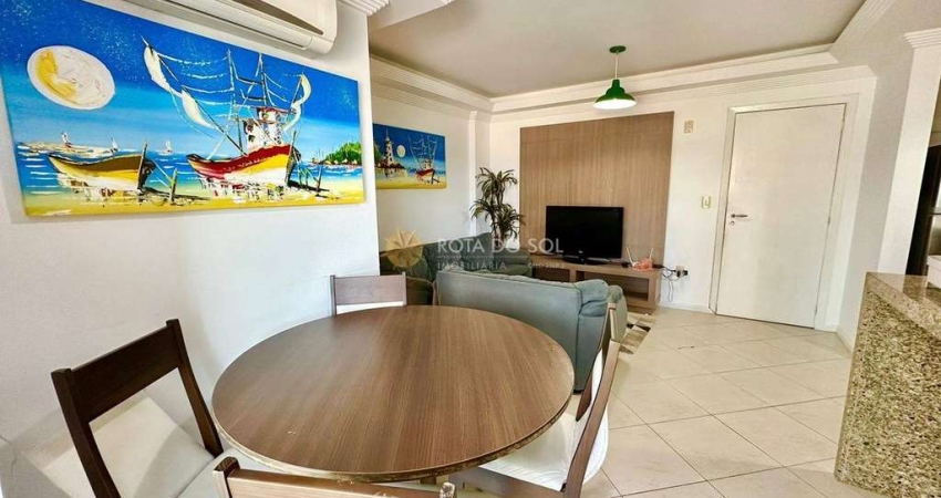 Kirchner apartamento mobiliado 3 quartos e 1 vaga no Perequê