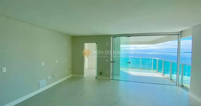 Residencial garden square apartamento vista mar 4 suítes em meia praia itapema/sc