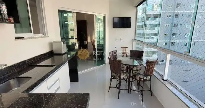 Torri di itália apartamento mobiliado 3 suítes na meia praia