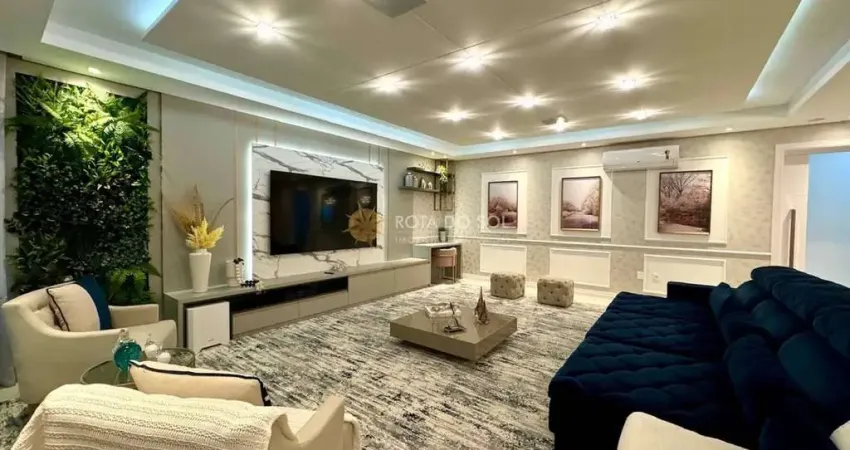 Imperial Palace apartamento mobiliado com 5 suítes e 3 vagas na Meia Praia