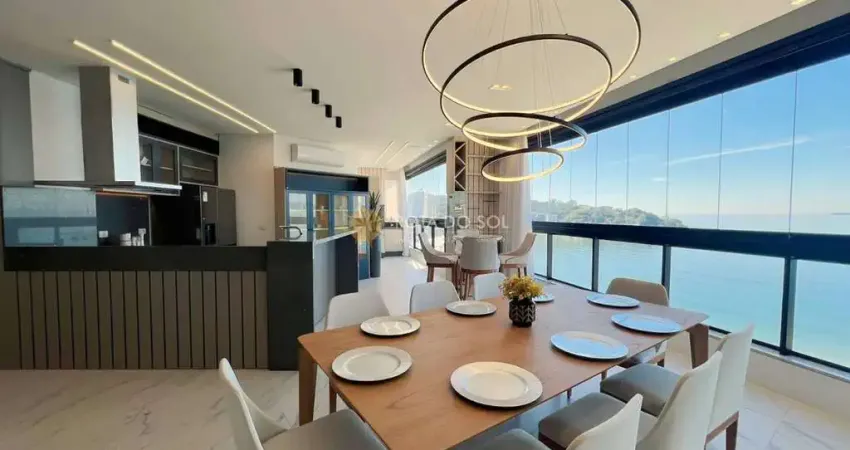 Infinity club apartamento frente mar com 4 suítes no centro de itapema