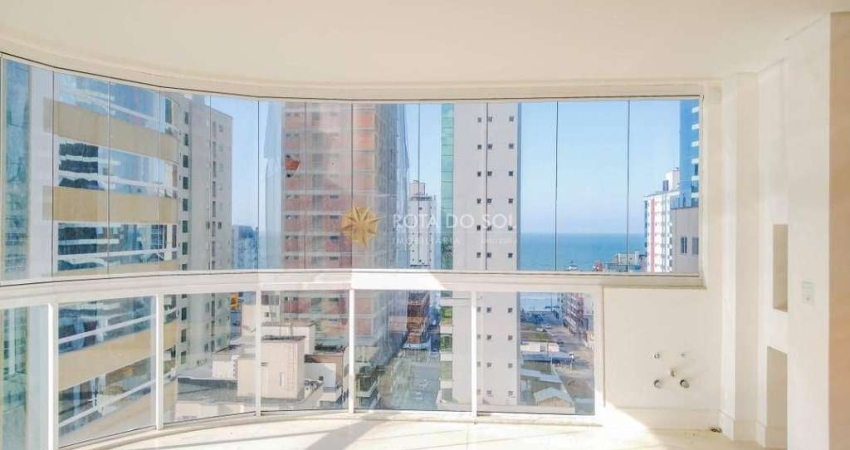 Província dI Vicenza apartamento com 4 suítes e 3 vagas na Meia Praia