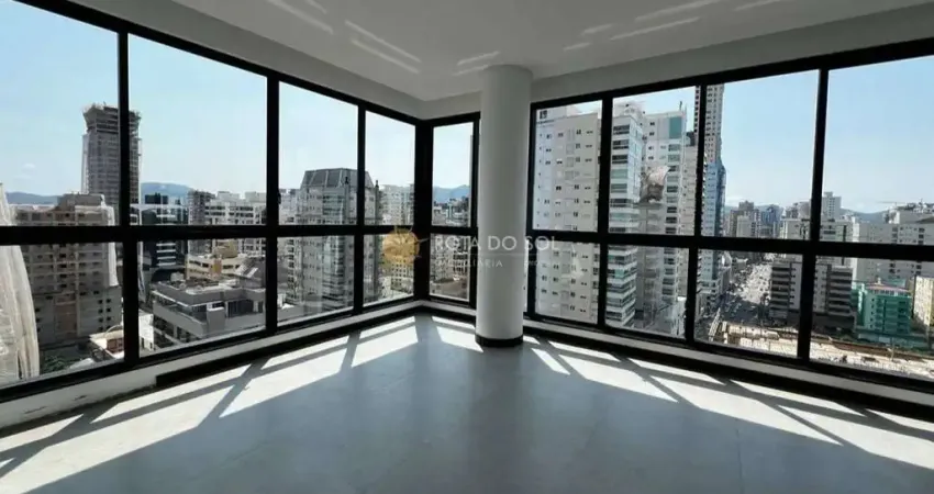 Residencial canvas apartamento quadra mar 4 suítes e 3 vagas em meia praia itapema/sc