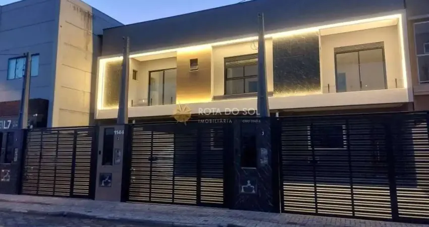 Residencial orquídeas sobrado 3 quartos e 2 vagas em morretes itapema/sc