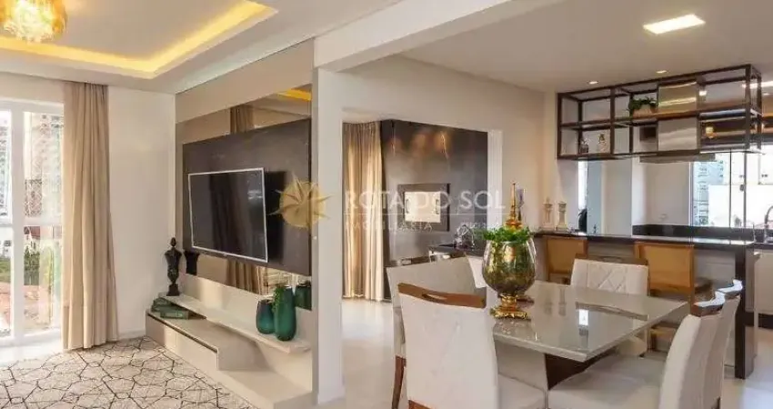 Comodoro apartamento mobiliado com 3 suítes e 2 vagas na meia praia itapema sc