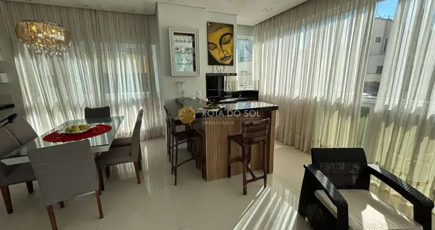 Residencial salinas apartamento quadra mar 4 suítes em meia praia itapema sc