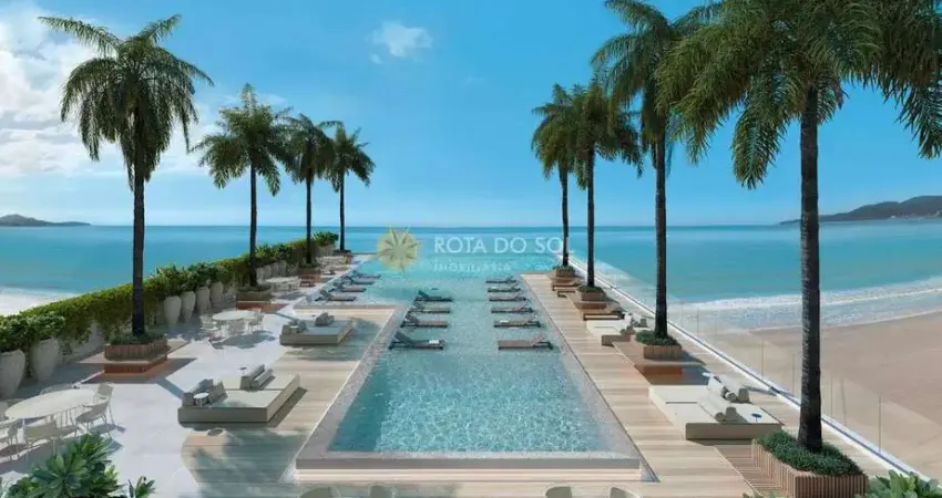 Edify one apartamento frente mar 4 suítes em meia praia itapema sc