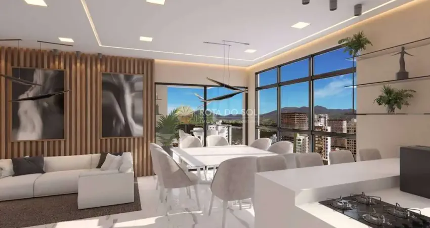 Residencial seth apartamento 3 suítes e 2 vagas em meia praia itapema/sc