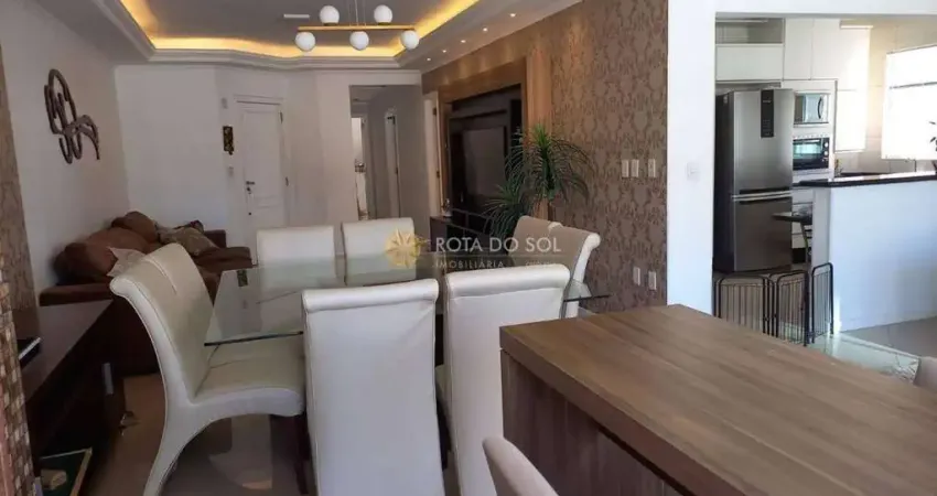 Salvador Dalí apartamento com 3 quartos e 2 vagas na Meia Praia