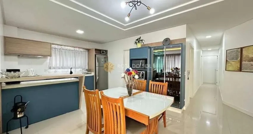 Atlantic House apartamento mobiliado com 3 suítes e 3 vagas na Meia Praia