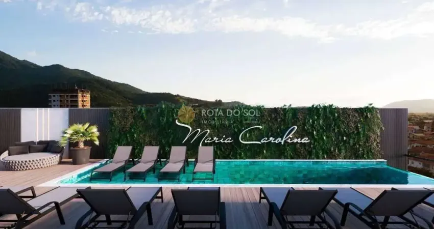 Maria Carolina apartamento com 2 quartos e 1 vaga no Morretes