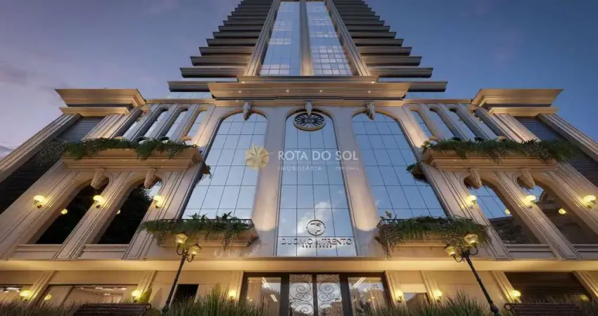 Residencial duomo di trento apartamento 3 suítes e 2 vagas em perequê porto belo sc