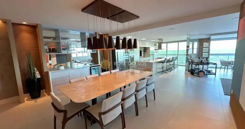 Summer place apartamento frente mar 5 suítes e 3 vagas no centro de itapema sc