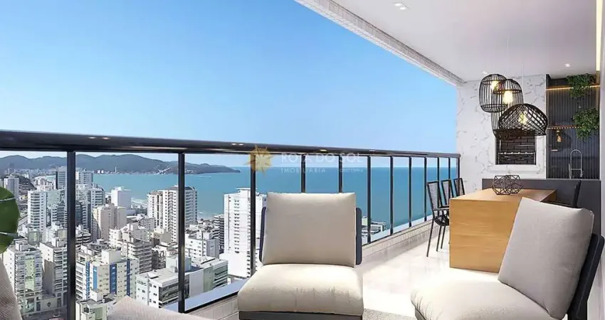 Residencial torres do atlântico apartamento 3 suítes e 2 vagas em meia praia itapema sc