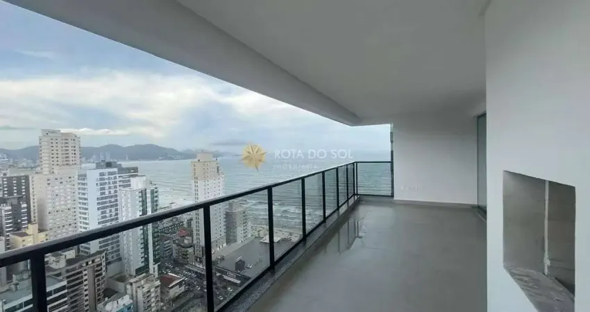 Diamond tower apartamento 4 suítes e 3 vagas em meia praia itapema sc
