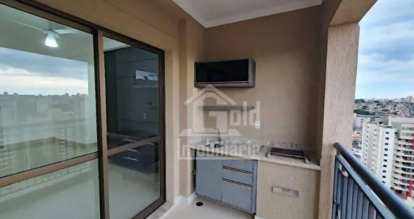Apartamento com 2 dormitórios para alugar, 71 m² por R$ 4.384,29/mês - Jardim Irajá - Ribeirão Preto/SP