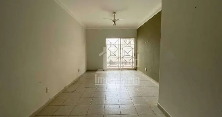 Apartamento TÉRREO com QUINTAL na Zona Sul com 3 dormitórios para alugar, 74 m² por R$ 2.000/mês - Residencial Flórida - Ribeirão Preto/SP