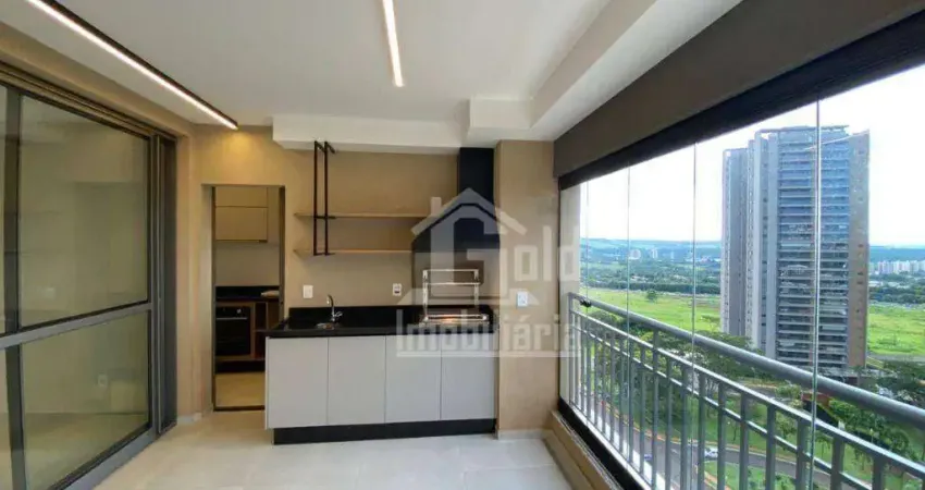 Apartamento com 3 dormitórios para alugar, 110 m² por R$ 7.390,00/mês - Jardim Olhos D'Água - Ribeirão Preto/SP